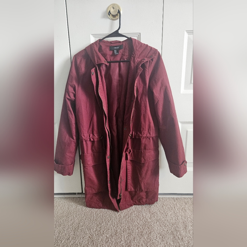 Forever 21 Maroon Jacket